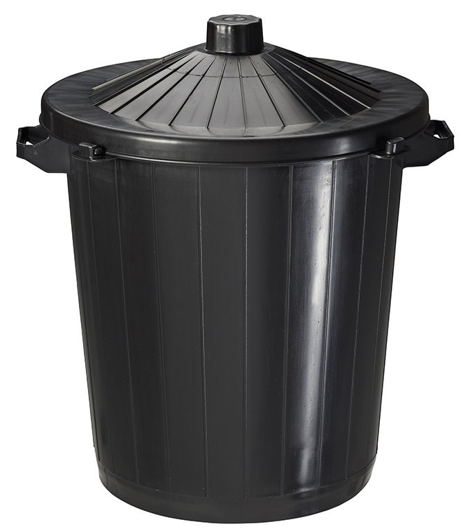 Poubelle de Rue à poser 80L