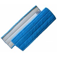 Mop Microfibre Velcro PC 44cm bleu ultra-résistant