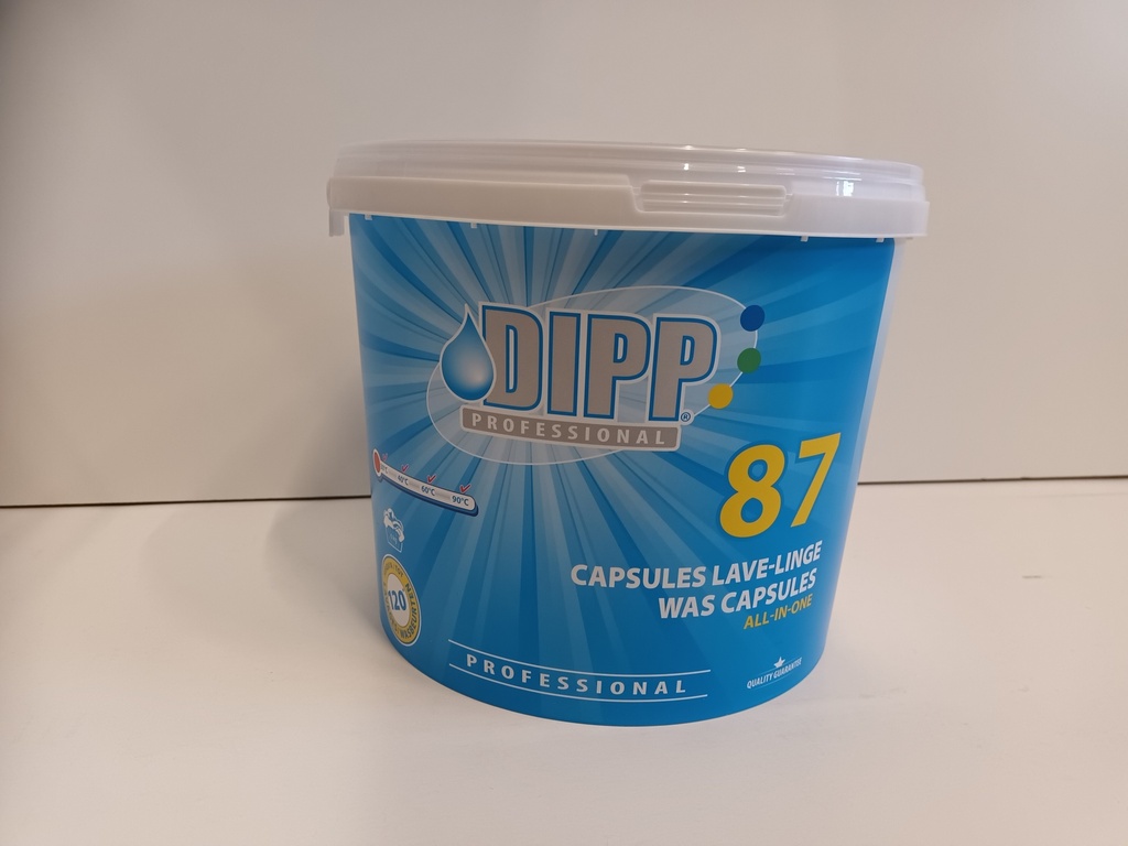 Dipp 87 - capsule de lessive pods x120 pcs (2,4kg)