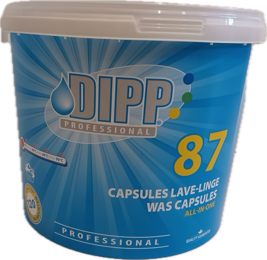 Dipp 87 - capsule de lessive pods x120 pcs (2,4kg)