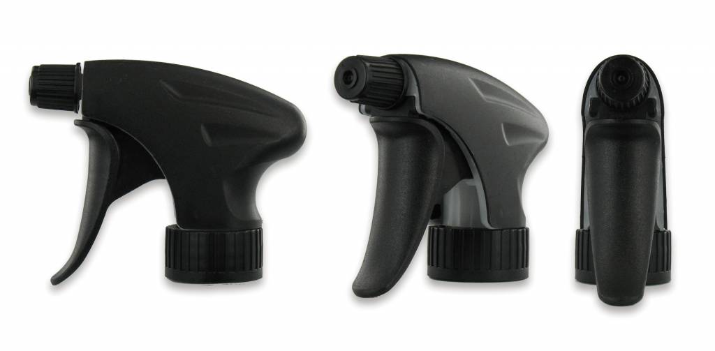 Tête DURASPRAY noire avec tube de 25 cm