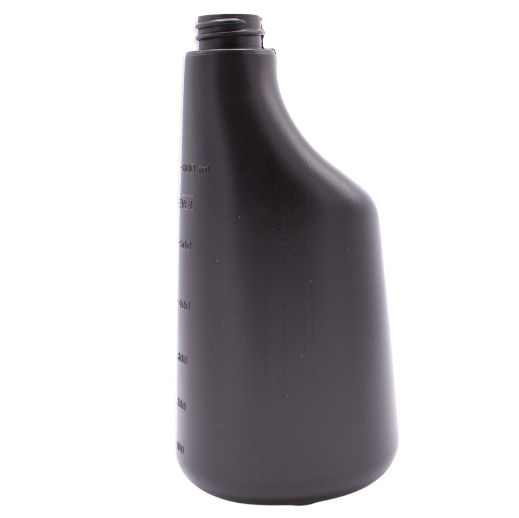 BOUTEILLE POLYÉTHYLÈNE 600 ML VAPO NOIRE