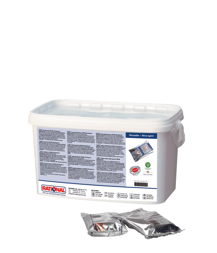 Tabs Rational de rinçage brillance pour four - x50 pièces