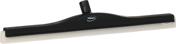 Raclette pivotante 107x45x600mm polypropylène renforcé caoutchouc spongieux blanc