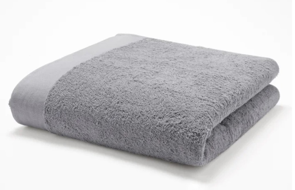 Essuie de Bain Gris 500grm - 70x140cm - 100% coton