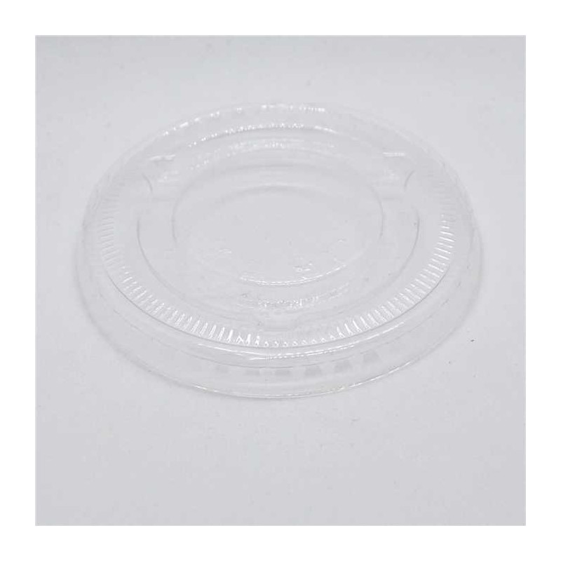 Couvercle PET pour mini pot sauce 75ml - Carton de 20x50 pièces