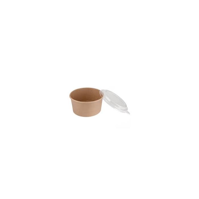 Couvercle transparent pour ravier salade 1300ml -Cart. 6x50 pièces - KL-185-X
