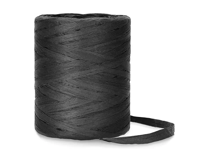 Ruban polyraphia noir Rlx individuel - 15mmx200m