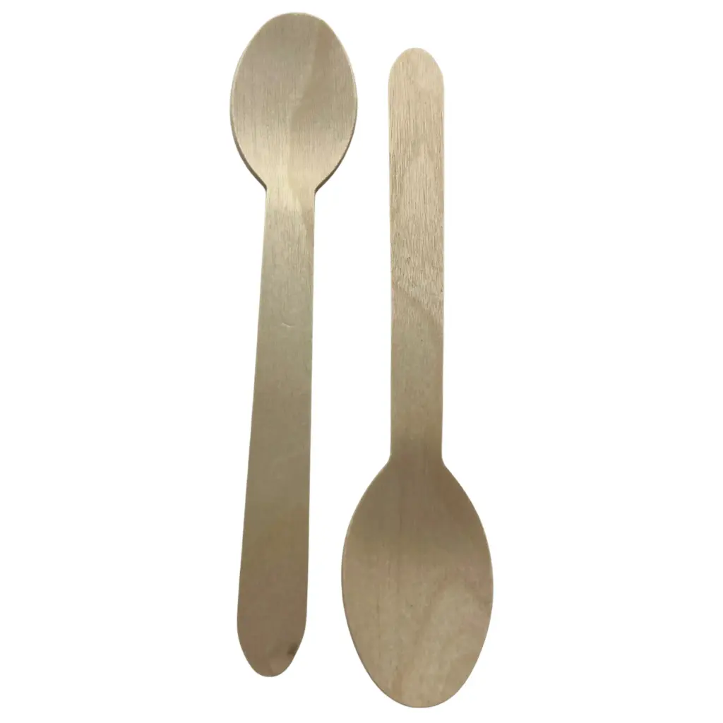 Cuillière en bois wax VERIVE 110mm - x100 pièces