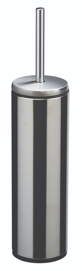 TULIA Porte-balayette inox mural ou à poser (garniture wc + brosse)