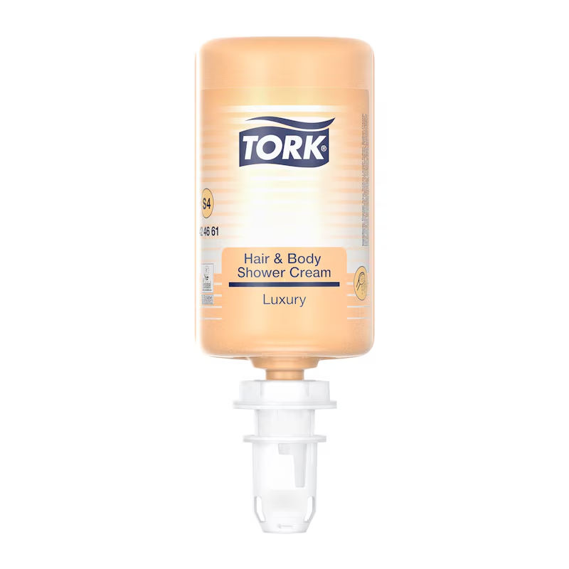 Tork Luxury Creme de douche corps et cheveux S4 - Cart. 6x1L