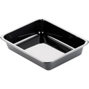 Barquette CPET PC1 noir 225x175x34mm - Cart. de 368 pièces