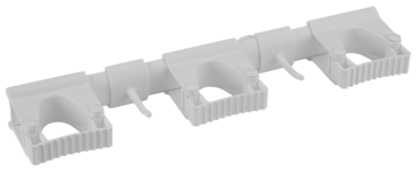 Support Mural Vikan 420mm Hi-Flex Blanc - Vikan