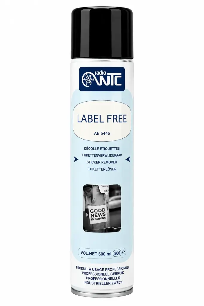 Label free en 600 ml Décolle étiquettes