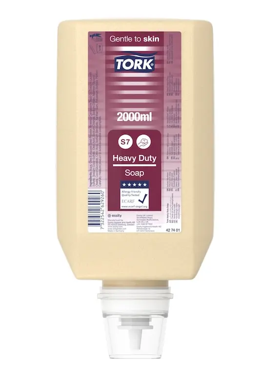 Tork Savon Ultra efficace S7 -Prix pour 6x2000 ml (pâte pour les mains avec microbilles)