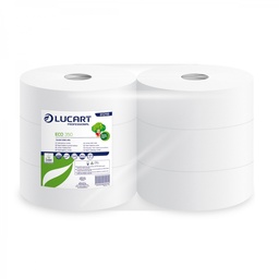 [007T] [812118] Papier Toilette Maxi Eco Lucart 350M ,2plis blanc x 6Rlx jumbo