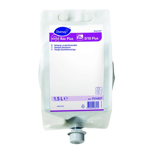 [101108419] [1039] Suma Bac Conc.D10 plus en 3x2L - Agréé 307B-Biocide