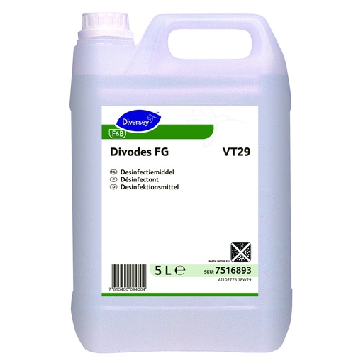 [7516893] [1124] Divodes FGVT29 en 5L-agréé 109B-Biocide
