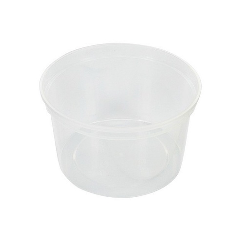 [PL138201] [1201] Pot à soupe Rond 0.5L 115mm  - x 500 pièces