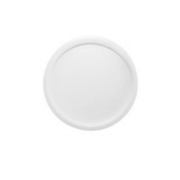 [1202] [PL138212 - 138205] Couvercle Blanc pour pot rond 115mm - x500 pièces