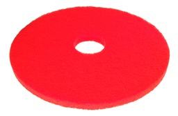 [16133] [7501270] Taski 3M Pad 11&quot; (28cm) Red x 5 pièces