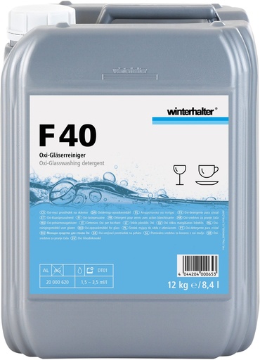 [20000620] [1624] F-40 en 12kg-spécial verre concentré-Winterhalter