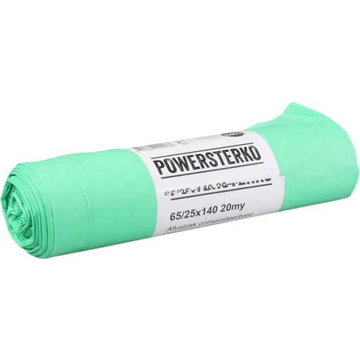 [160109800] [20982] Sac poubelle 65x25x140 compostable Biodore 240L -Prix Rlx de 10 sacs