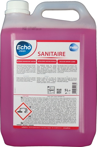 [2112617] [2207] ECHOCLEAN Sanitaire en 5L