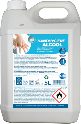 [2602458] [22095] Handhygiene Alcool en 5L