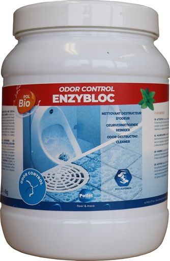 [2107907] [2235] POLBLIO Enzybloc en 1kg - Nettoyant Détartrant urinoir