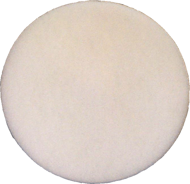 [9321187] [2251] Disque de polissage Blanc 16" 406mm - Pollet