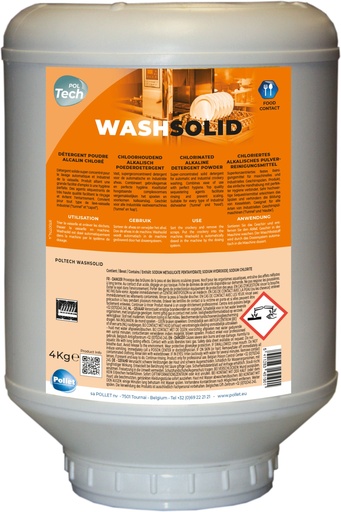 [4510019] [2253] POLTECH Washsolid en 4x4Kg
