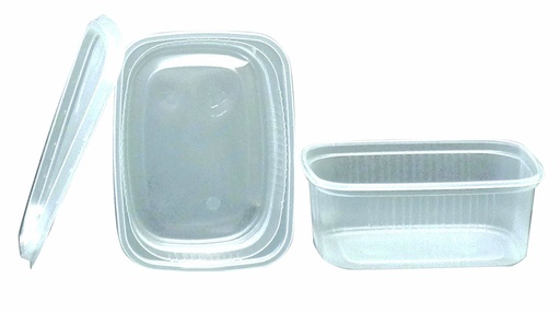 [NEO108R33-SP00823] [2510] Ravier rectangulaire Polypropylène transparent 150cc 108x82x34 - x2000pces