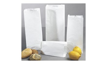 [SAPA010201B] [2519] Sachet papier P2(Pt Pain) blanc 50g-115x245mm- 10Kg