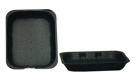 [MP 1222H-SP03168] [2522] Ravier Noir PP 2 compartiments x360 pcs/ Prix carton