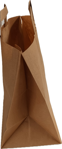 [ZP08539] [25305] Valisette papier Kraft brun 32x16x27cm  x250pces