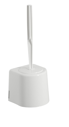 [51711] [3201] Porte baleyette plast.blanc Mural -Cliny-