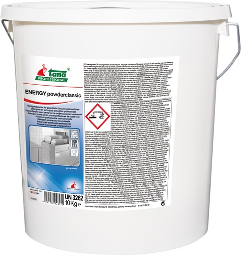 [716122] [3848] ENERGY powderclassic (basic)en 10kg - Poudre lave-vaisselle