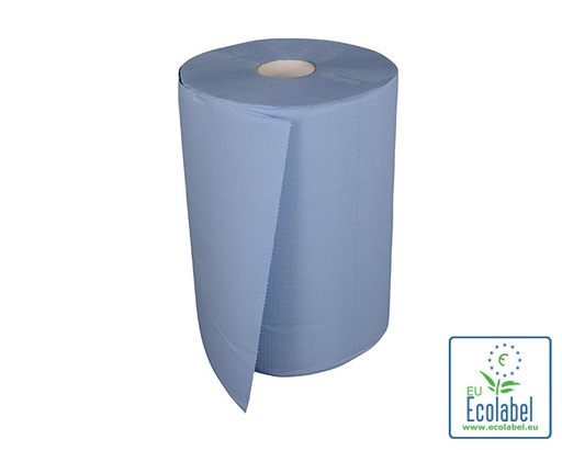 [X152] [4011] Bobine Bleu 3plis 190mx37cm- 500coup.  x2rlx