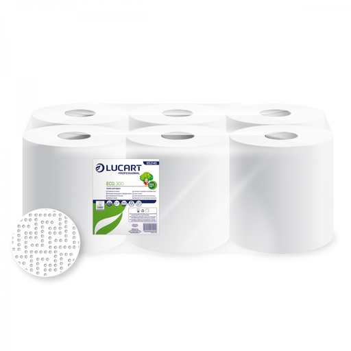 [852140] [4016] Maxi Main Eco Lucart 300M,1 pli   x6rlx -M2/H1 dévidage central