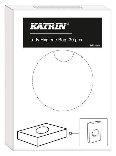 [961628] [40234] Sachet Serviette Périodique x30pces-  Katrin/prix boite