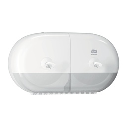 [40341] [68 20 00 Elevation] Distributeur Tork SmartOne MiniTwin Toilet Blanc T9