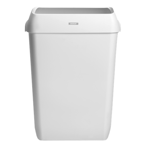 [91912] [4073] Poubelle murale Blanche 50L - Katrin
