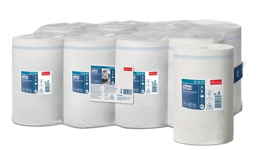 [101221] [50011] Mini Tork Plus 75M  2 plis(x11 rlx)-Tork Wiping Plus