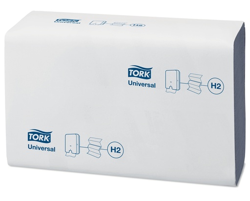 [15 03 88] [50053] Serviette mains X Press Bleu Tork 2plis 21x23,5cm x 4740pièces H2