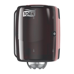 [5008] [21 70 10/65 90 08] Distributeur Tork Rlx dévidage central Plastique Noir/Rouge M2