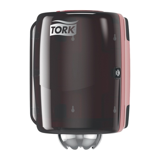 [21 70 10/65 90 08] [5008] Distributeur Tork Rlx dévidage central Plastique Noir/Rouge M2