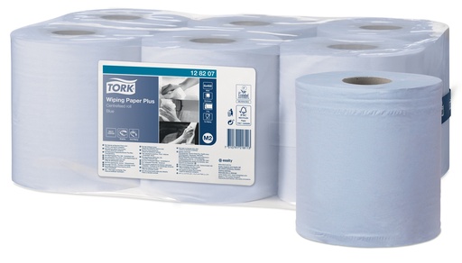 [128207] [5013] Tork Advenced wiper blue 420 158M 2plis x 6Rlx