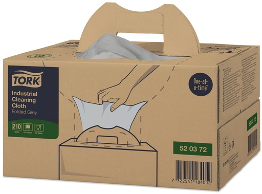 [52 03 72] [5014] Tork Premium Cloth 520 Folded  1 x210 coupons/cart