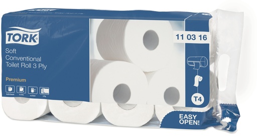 [11 03 16] [50235] Tork Toilet Extra Soft 3 plis 250 (8x9) = 72 rlx -T4